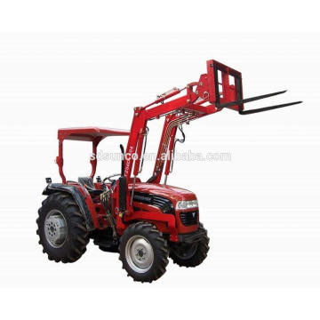 4WD 40HP Tractor with Front End Loader and Backhoe